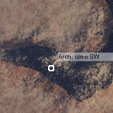 Arch. cave SW